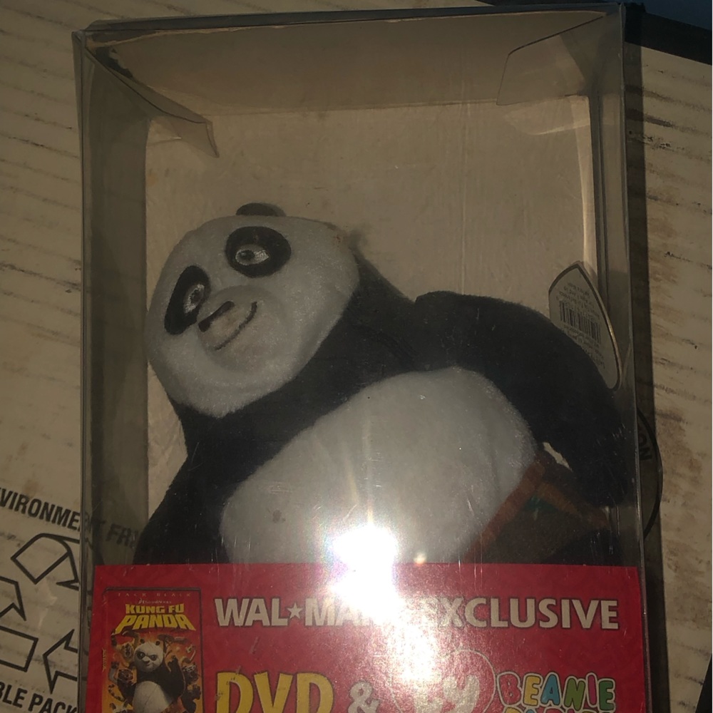 1 Kung Foo Panda Beenie toy collectible antiques